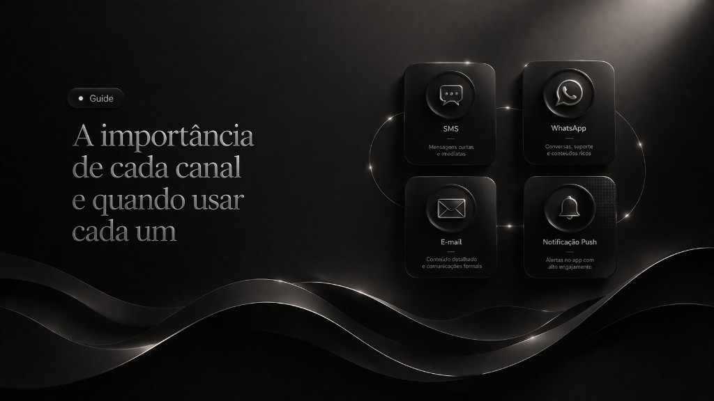 A importância de cada canal e quando usar cada um